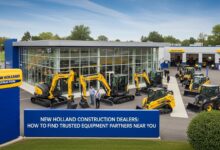 New Holland Construction dealers offering heavy equipment, excavators, and construction machinery with professional support